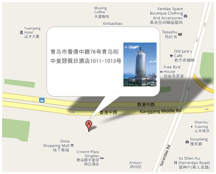 青岛极洋贸易有限公司地图